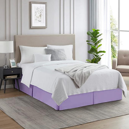 Nestl Lavender Twin Bed Skirt - Image 4