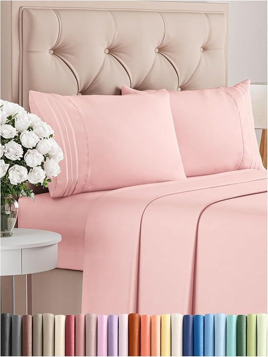 King Size 4 Piece Sheet Set by CGKUnlimited