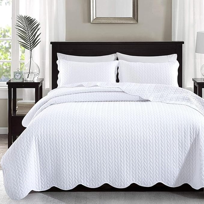IR Imperial Rooms California King Quilt Bedding Set Size + 2 Pillow Shams by IRImperialRooms