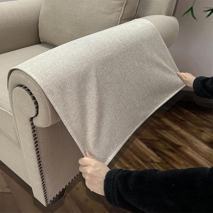 Couch Arm Covers, Anti-Slip Sofa Armrest Cover - Image 3