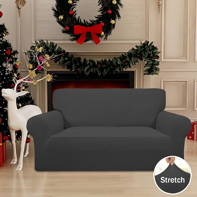 Easy-Going Stretch Loveseat Slipcover 1-Piece Sofa Cover Furniture Protector - Image 2