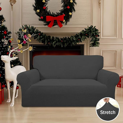 Easy-Going Stretch Loveseat Slipcover 1-Piece Sofa Cover Furniture Protector - Image 2
