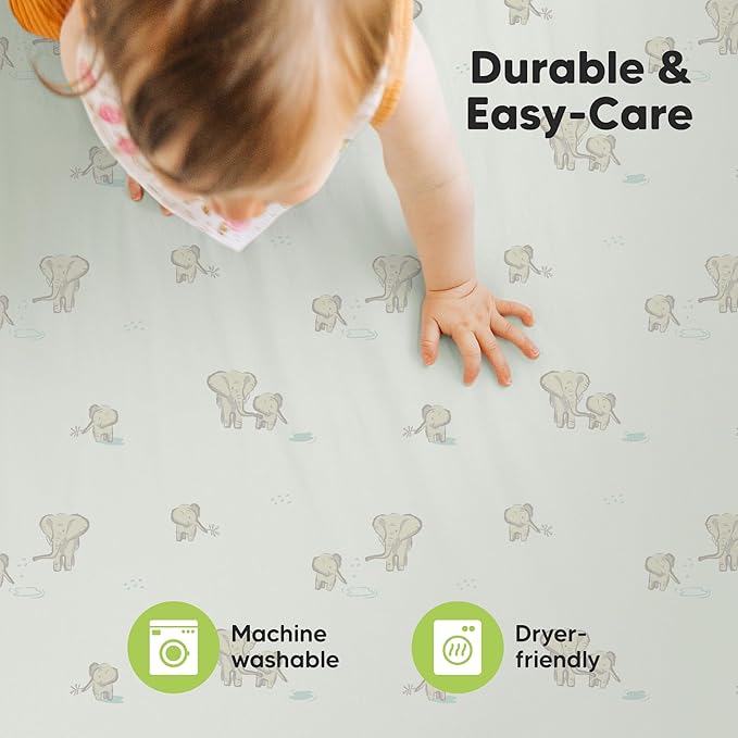 2-Pack Mini Crib Sheets Fitted - Image 7