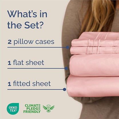 King Size 4 Piece Sheet Set - Image 2
