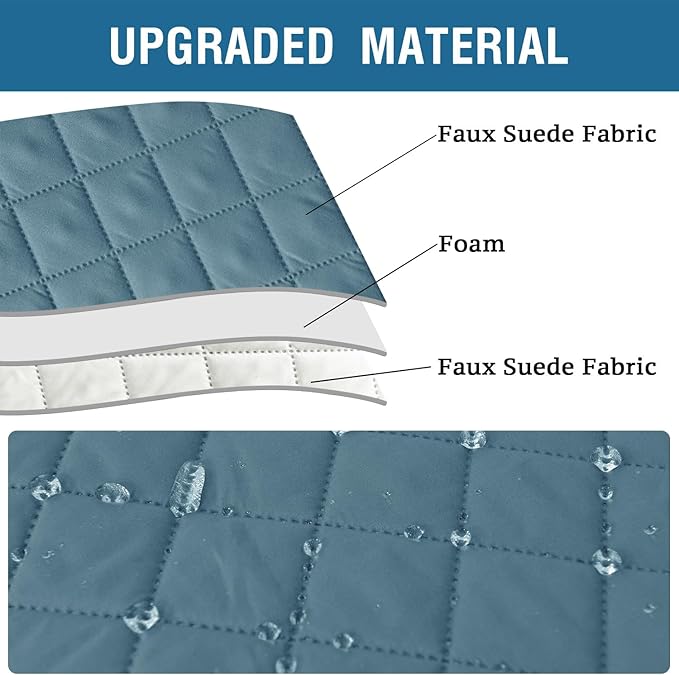 2 Pack Water Resistant Armrest Covers - Image 4