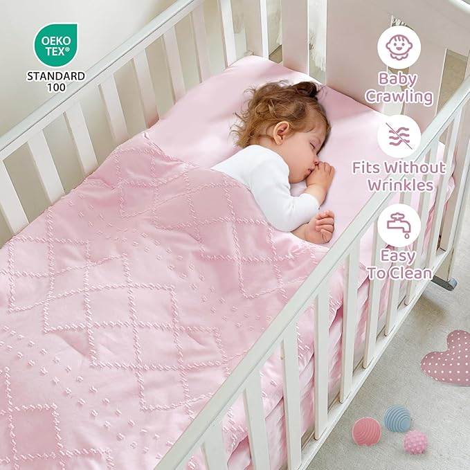 Wowelife Boho Mini Crib Bedding Set - Image 5