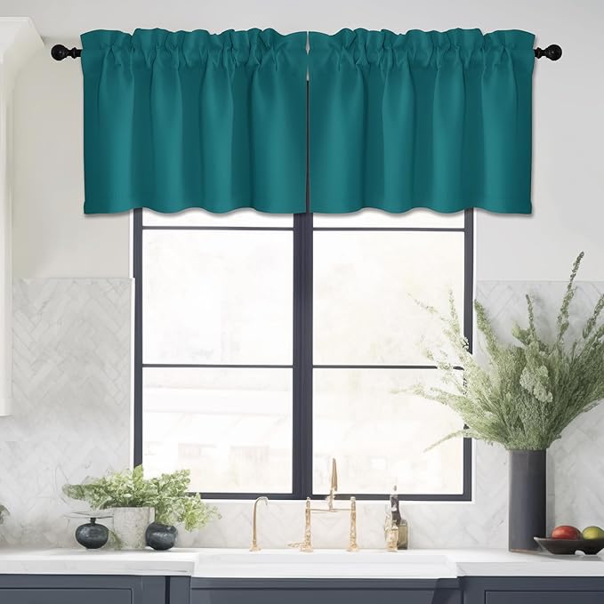 NICETOWN Farmhouse Kitchen Valance - Image 2