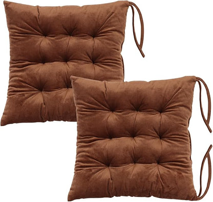 2 Pack Square Seat Cushion Chair Pads by MissSoul