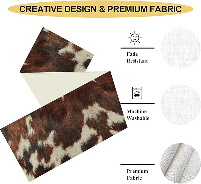 Cow Print Table Runner - Image 5