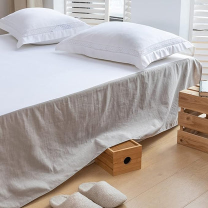 BISELINA French Linen Bed Skirt - Image 5