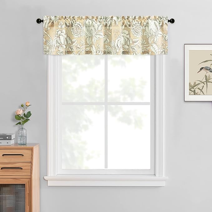 Leeva Vintage Floral Valance for Windows - Image 2