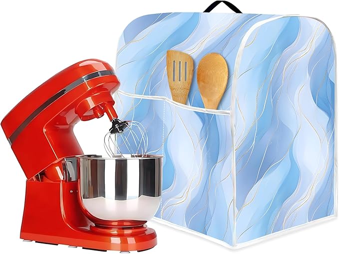 Mixer Dust Cover for 6-8 Qt Stand Mixer, Cloth Cover - Image 5