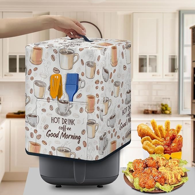 Air Fryer Cover Dust-Proof Kitchen Small Appliance Cover - Image 5