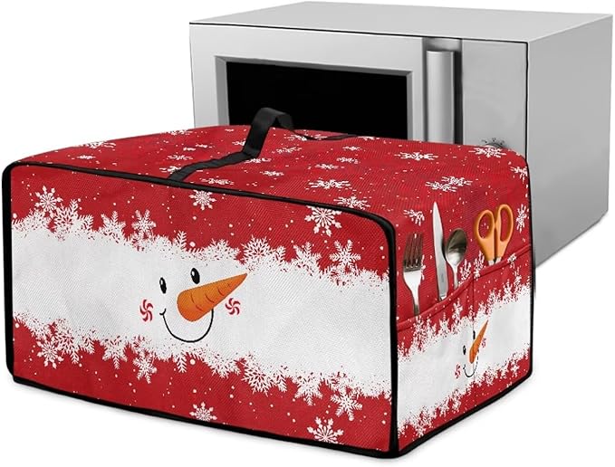 Christmas Countertop Convection Oven Cover Dust Protection Air Fryer Toaster by Garucesta