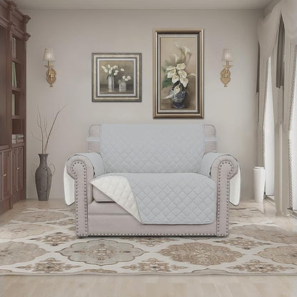 Easy-Going Oversized Chair Sofa Slipcover Reversible Sofa Cover Water Resistant - Image 2