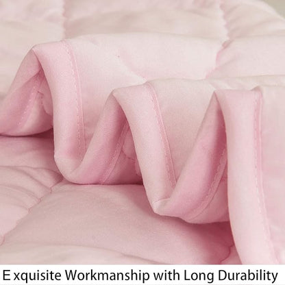 NTBAY Down Alternative Oversized Toddler Comforter, Super Soft and Warm Solid - Image 2