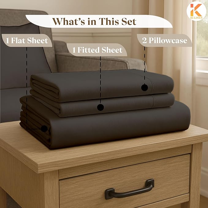 Sleeper Sofa Bed Sheet Set - Image 2