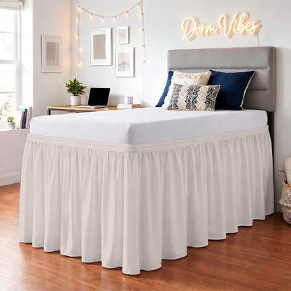 sgi bedding dorm bed skirt twin xl 42, main product view