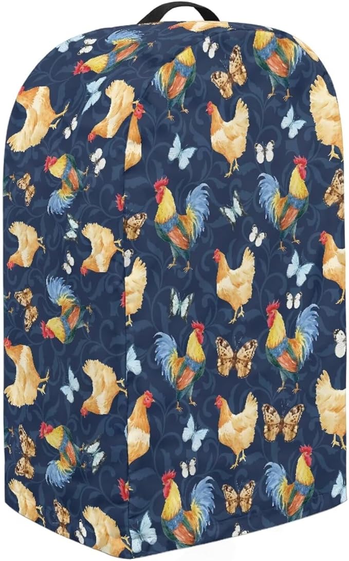 Butterfly Rooster Blender Dust Cover Stand Mixer or Coffee Maker Appliance - Image 4