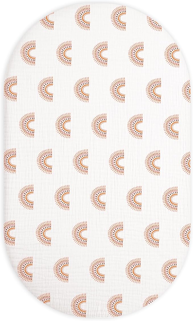 Bassinet Sheet for Baby Boy and Girl, Fitted Sheets for Rectangle, Hourglass by Meowcards