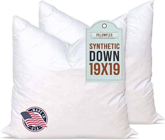 Pillowflex Synthetic Down Alternative Pillow Inserts by Pillowflex