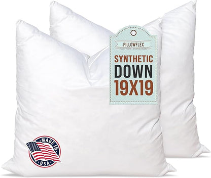 Pillowflex Synthetic Down Alternative Pillow Inserts by Pillowflex