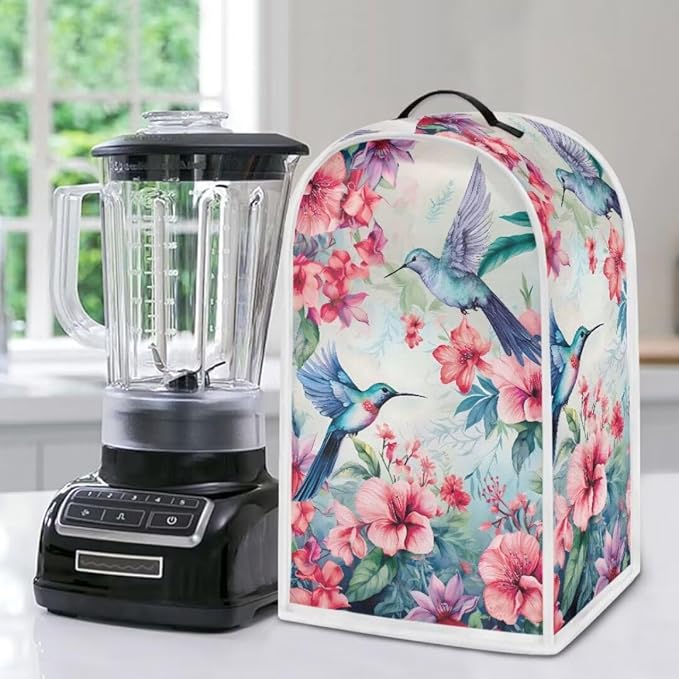 Hummingbird Floral Blender Dust Covers - Image 5