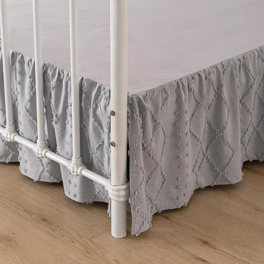 Bed Skirt Full Size Ruffled Bed Skirt by TSUTOMI