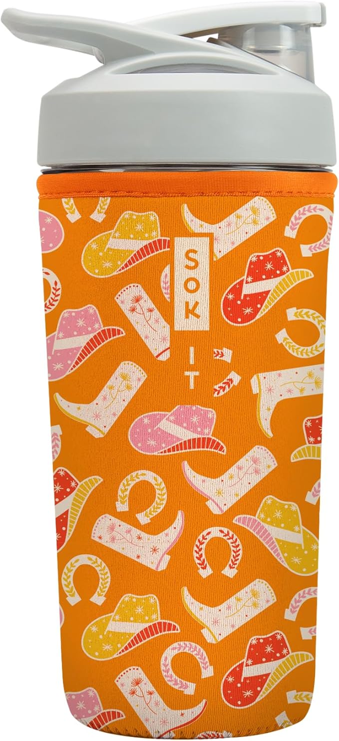 Sok It BotlSok Protein Blender Shaker Bottle Sleeve Insulated Neoprene Cover by SokIt