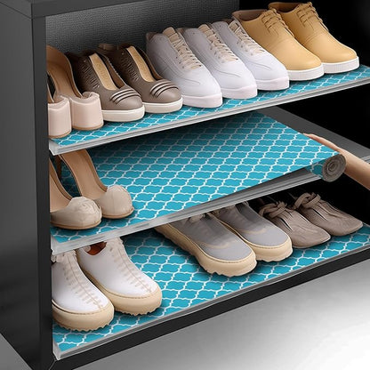 Shelf and Drawer Liner for Kitchen Cabinets Non-Adhesive, Strong Grip Non-Slip - Image 7