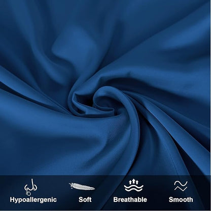Mulberry Silk Pillowcase for Hair and Skin, Cooling Silk Pillow Case - Image 2