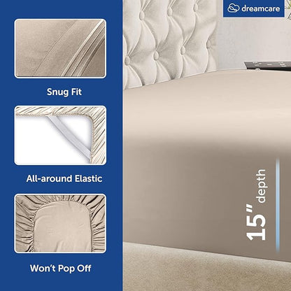 DREAMCARE Queen Size Sheets - Image 7
