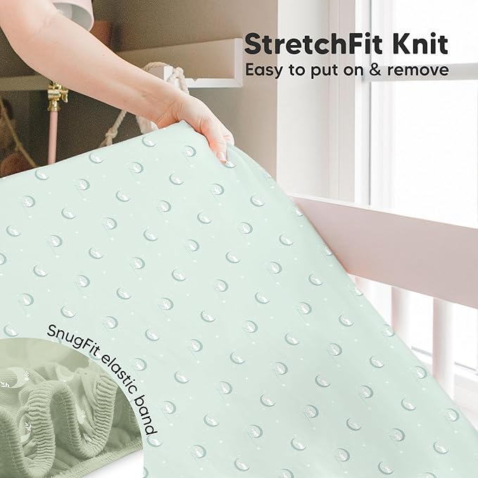 KeaBabies 2-Pack Baby Crib Sheets - Image 6
