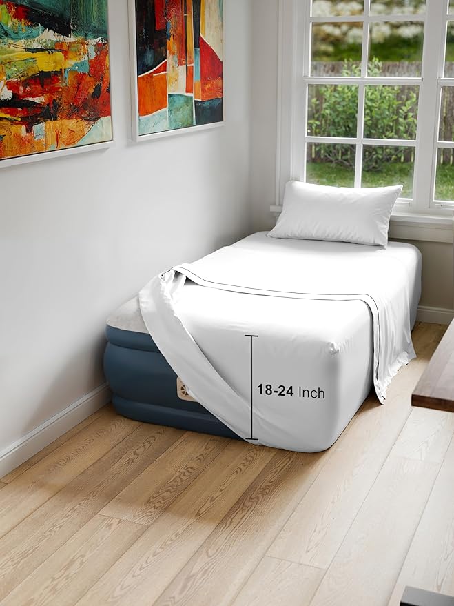 Air Mattress Sheet Set for Twin Size by CGKUnlimited