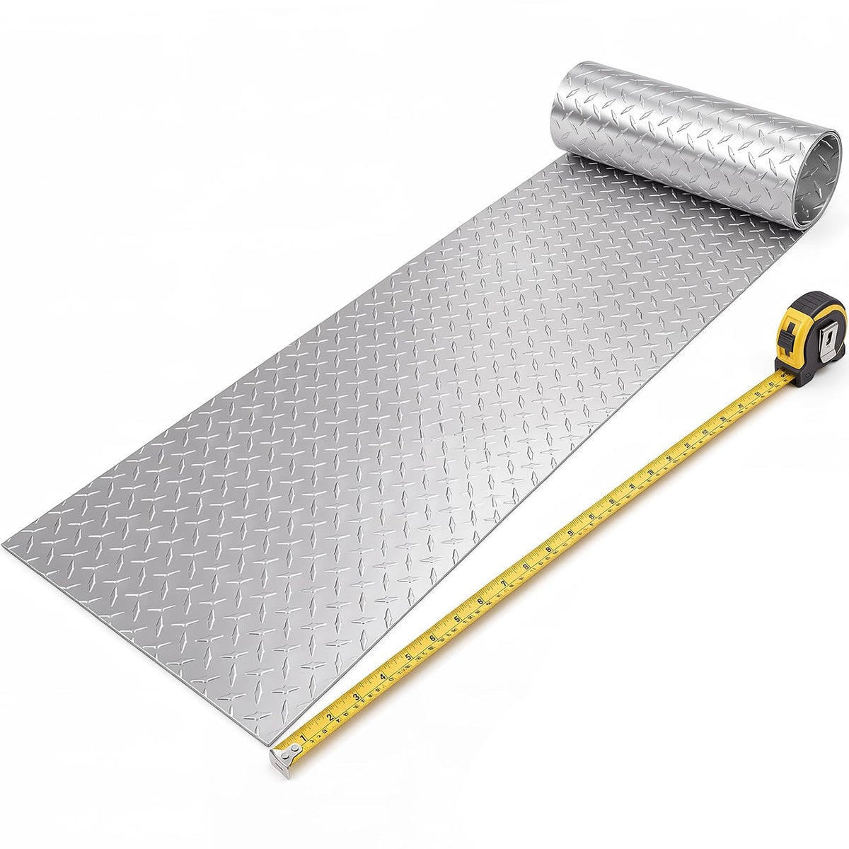 yaocom 1 pcs aluminum diamond plate sheet, 24'', main product view