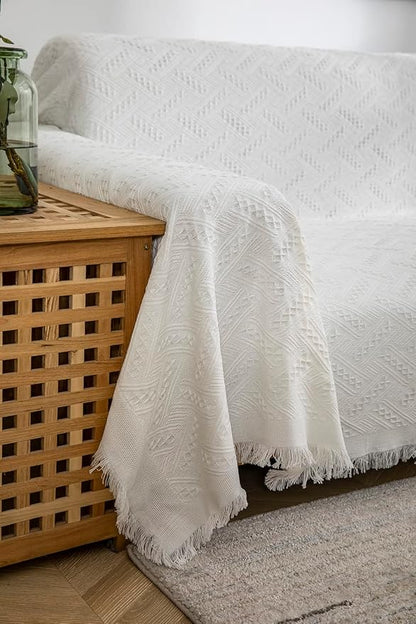 AIVIA Couch Cover Sheet Blanket, Oversized - Image 6