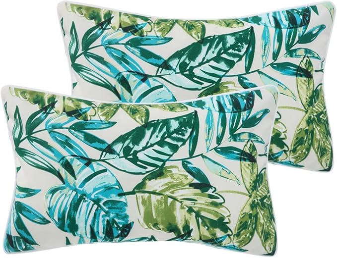 Water Resistant Outdoor Lumbar Pillows - Image 2