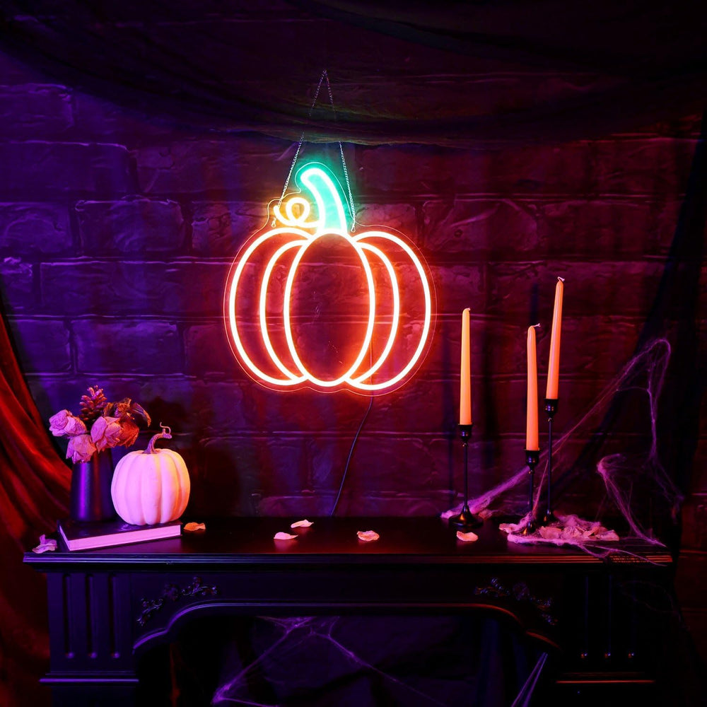 Haunted Hill Farm 1.5-Ft. LED Pumpkin Halloween Wall Decoration
