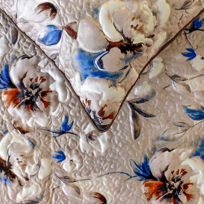The HomeCentric King/Queen/Twin Ivory Luxury Twin 53"x18" Bed Runner Without - Image 3