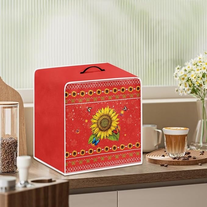 Mumeson Sunflower Coffee Maker Dust Resistant Supplies Home Kitchen Appliance - Image 6