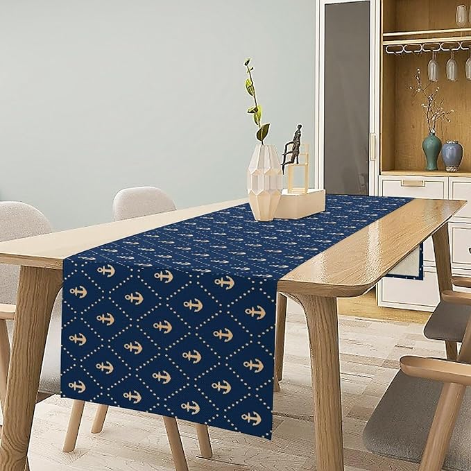 Nautical Anchor Table Runner - Image 2