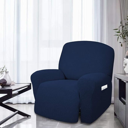 Easy-Going 4 Pieces Oversized Recliner Stretch Sofa Slipcover Sofa Cover - Image 2