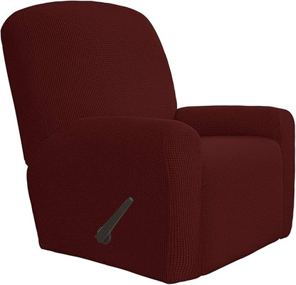 Easy-Going 4 Pieces Oversized Recliner Stretch Sofa Slipcover Sofa Cover by Easy-Going