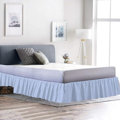 Ruffled Bed Skirt 12 Inch Drop Dust Ruffle - Image 3
