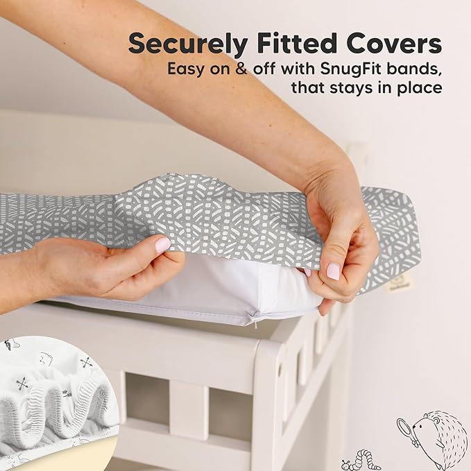 2-Pack Organic Changing Pad Covers - Image 5