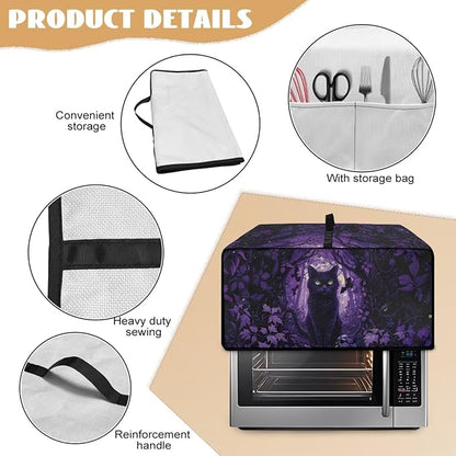 Countertop Convection Oven Cover Decorative and Protective Air Fryer Toaster - Image 5