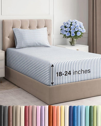 Extra Deep Pocket Twin Sheets by CGKUnlimited