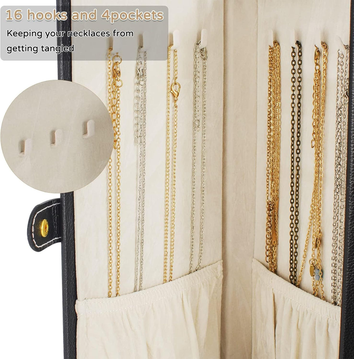 akozlin 6-tier jewelry box organizer 5 drawers storage on a desk or shelf