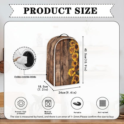 Cute Sunflower Blender Covers Kitchen Appliance Dust Cover Blender Protector - Image 5