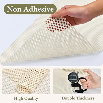 Shelf Drawer Liners for Kitchen Cabinets Non Adhesive Drawer Liner Thickened - Image 2